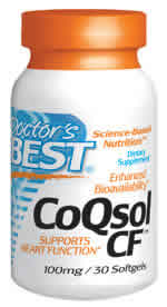 CoQsol CF 100mg 30S/G from Doctors Best