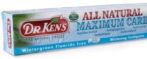 DR FRESH: Maximum Care Toothpaste Wintergreen Fluoride Free 5.2 oz
