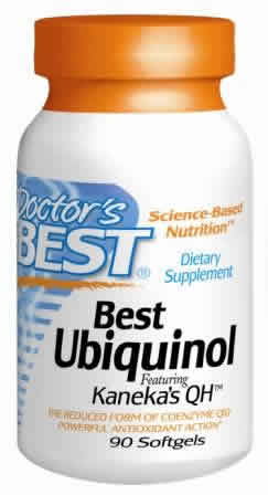 Best Ubiquinol featuring Kaneka's QH 90sg from Doctors Best
