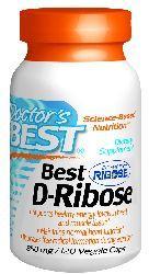 Doctors Best: Best D-Ribose featuring BioEnergy Ribose (850mg) 120VC
