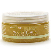 Deep steep - Honeydew spearmint sugar scrub 9.5 oz