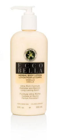 ECCO BELLA: Herbal Body Lotion Vanilla 8.5 oz