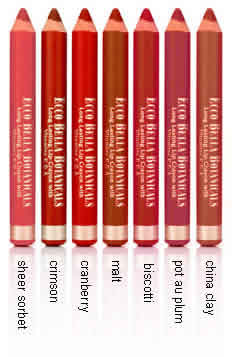 Long Lasting Lip Crayon Pot au Plum .06 oz from ECCO BELLA