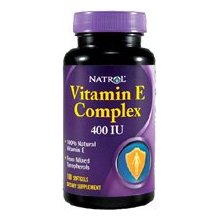 Natrol - Vitamin e complex 400iu 100 CAPS