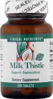 Milk Thistle Extract 120 tabs from ETHICAL NUTRIENTS
