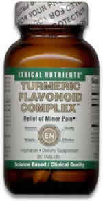 Turmeric Flavonoid Complex 60 tabs from ETHICAL NUTRIENTS