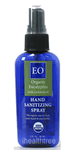Hand sanitizer spray organic eucalyptus, 2 oz
