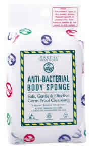 Anti-Bacterial Body Sponge  from EARTH THERAPEUTICS