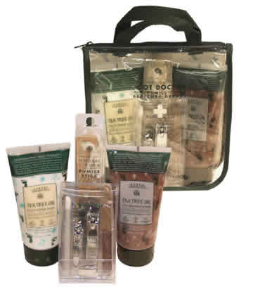 Foot Doctor Pedicure Deluxe Kit 4 pc from EARTH THERAPEUTICS