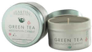 Green Tea Meditation Candle 4 oz from EARTH THERAPEUTICS