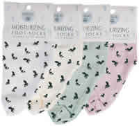 Moisturizing Foot Socks w/ Foot Prints-Jade 1 pair from EARTH THERAPEUTICS