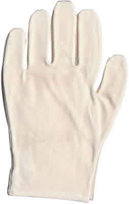 Earth therapeutics - Moisturizing hand gloves solid color-natural 1 pair