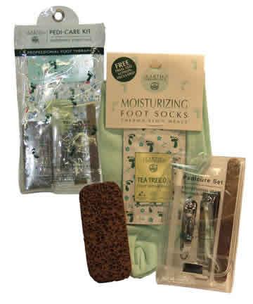 Pedi-Care Kit Grooming Essentials 3 pc from EARTH THERAPEUTICS