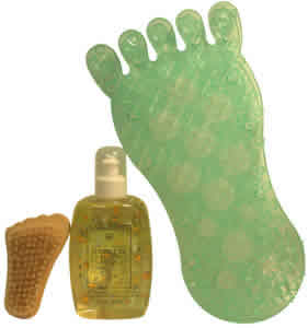 Sole Scrubber Kit Foot Therapy Kit 3 pc from EARTH THERAPEUTICS