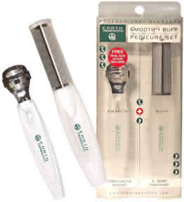 Smooth + Buff Pedicure Set I set from EARTH THERAPEUTICS