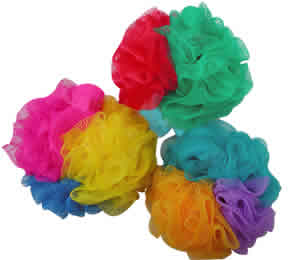 Flower Power Hydro Body Sponge with Hand Strap 1 pc from EARTH THERAPEUTICS