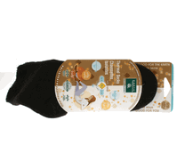 Thermal double layer socks brown  black, 1 pair