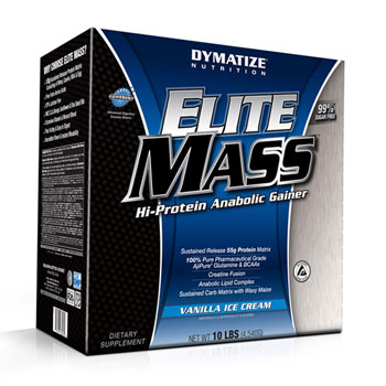 Dymatize - Elite mass cookies and crm 10lb 1