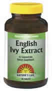 English Ivy Extract 90 tabs from Natures Life