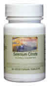 Selenium Citrate 60 vegitabs from FOODSCIENCE OF VERMONT
