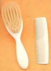 Baby Brush and Comb Set 1 set from FUCHS BRUSHES
