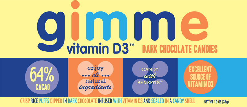 Gimme vitamin d3 1oz 12  bx, 1