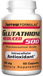 JARROW: Reduced Glutathione 500 MG 60 CAPS