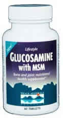 Glucosamine / MSM 60 tabs from Trace Minerals Research