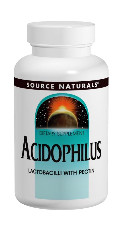 SOURCE NATURALS: Acidophilus With Pectin 100 tabs