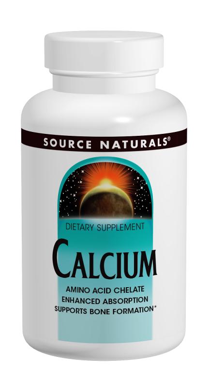 SOURCE NATURALS: Calcium 200 mg 100 tabs