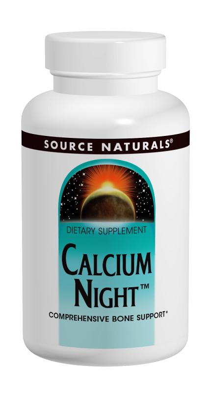 SOURCE NATURALS: Calcium Night 240 tabs