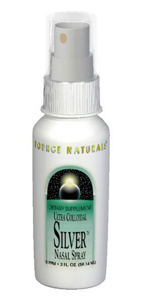 SOURCE NATURALS: Ultra Colloidal Silver Nasal Spray 10 ppm 1 fl oz