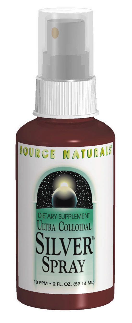 Ultra Colloidal Silver Throat Spray 10 ppm Dietary Supplements