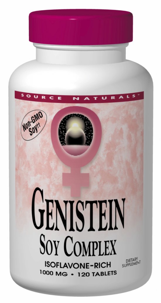 SOURCE NATURALS: Genistein 1000 mg (Eternal Woman) 60 tabs