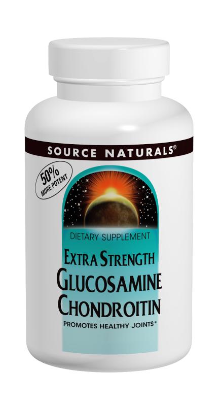 SOURCE NATURALS: Glucosamine Chondroitin Extra Strength 30 tabs