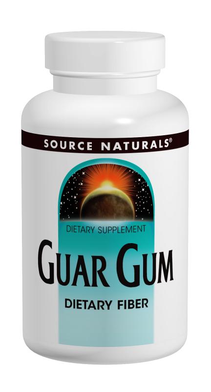 SOURCE NATURALS: Guar Gum Powder 8 oz