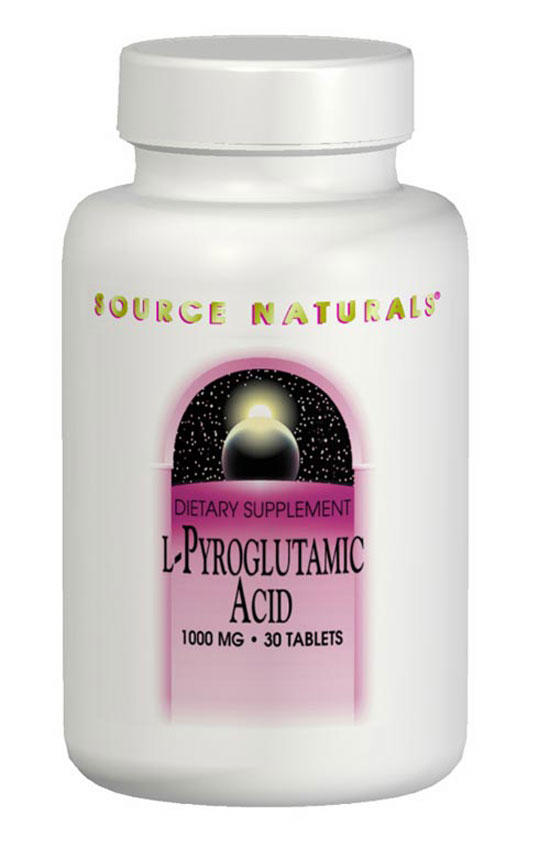 L-Pyroglutamic Acid 1000 mg Dietary Supplements