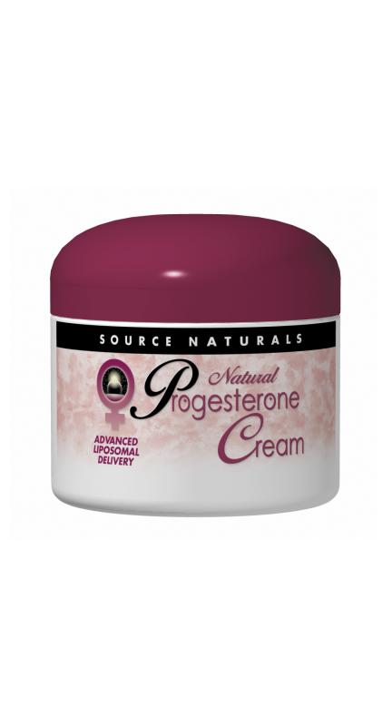 SOURCE NATURALS: Progesterone Cream 4 oz