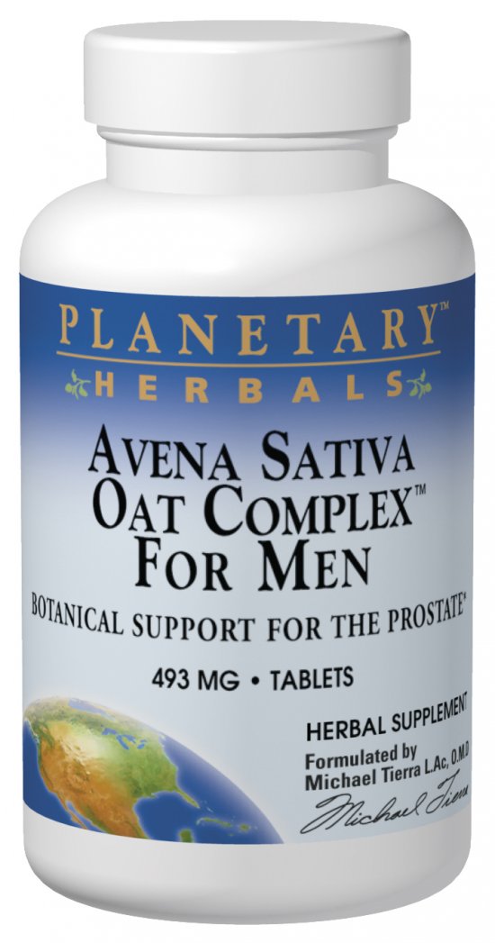 PLANETARY HERBALS: Avena Sativa Oat Complex For Men 50 tabs