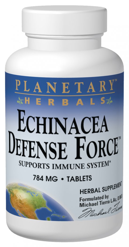 PLANETARY HERBALS: Echinacea Defense Force 90 tabs