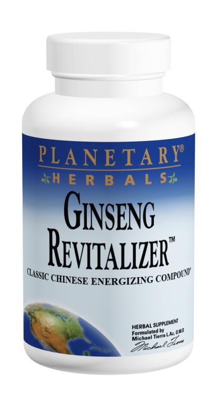 PLANETARY HERBALS: Ginseng Revitalizer 10 tabs
