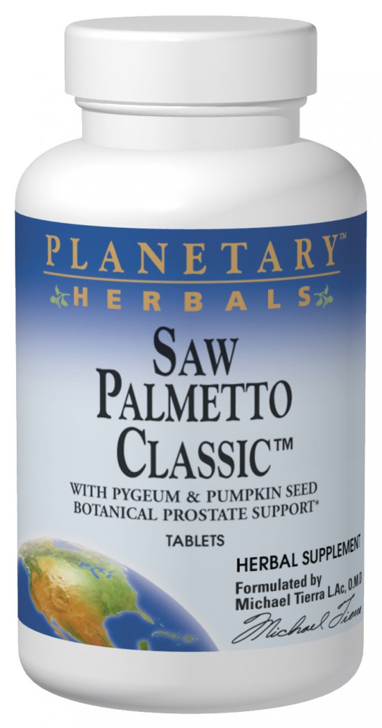 PLANETARY HERBALS: Saw Palmetto Classic 42 tabs