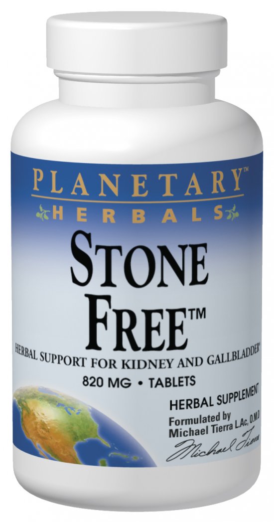 PLANETARY HERBALS: Stone Free 90 tabs