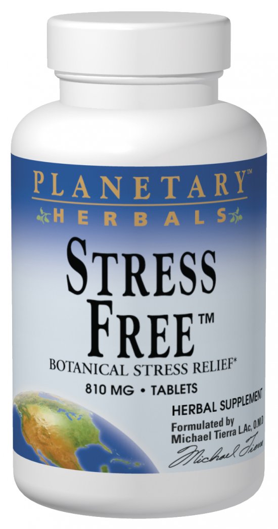 PLANETARY HERBALS: Stress Free 810mg 180 tabs