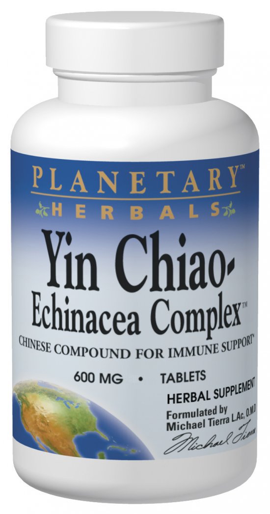 PLANETARY HERBALS: Yin Chiao-Echinacea Complex 16 tabs