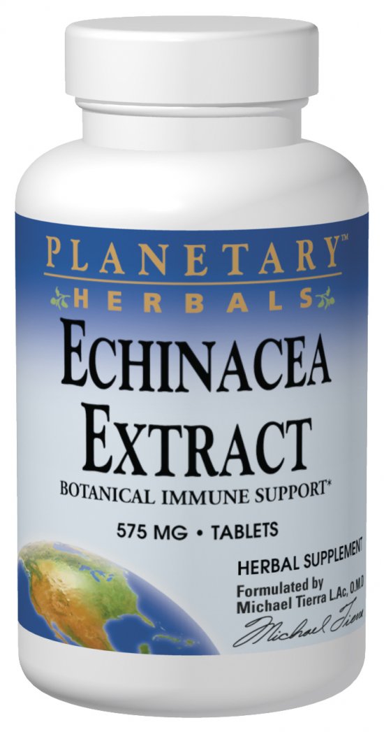 PLANETARY HERBALS: Echinacea Extract 575mg With  Plan 42 tabs