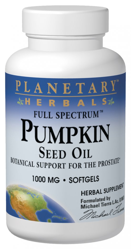 PLANETARY HERBALS: Full Spectrum Pumpkin Seed Oil 45 SG