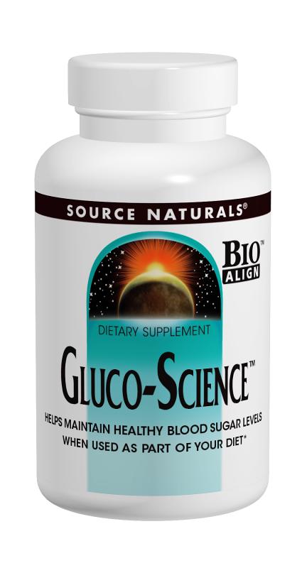 SOURCE NATURALS: Gluco-Science 60 tabs