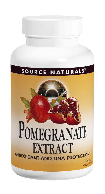 SOURCE NATURALS: Pomegranate Extract 500mg tabs 120 tabs