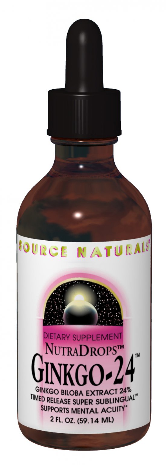 SOURCE NATURALS: Ginkgo NutraDrops 2 oz